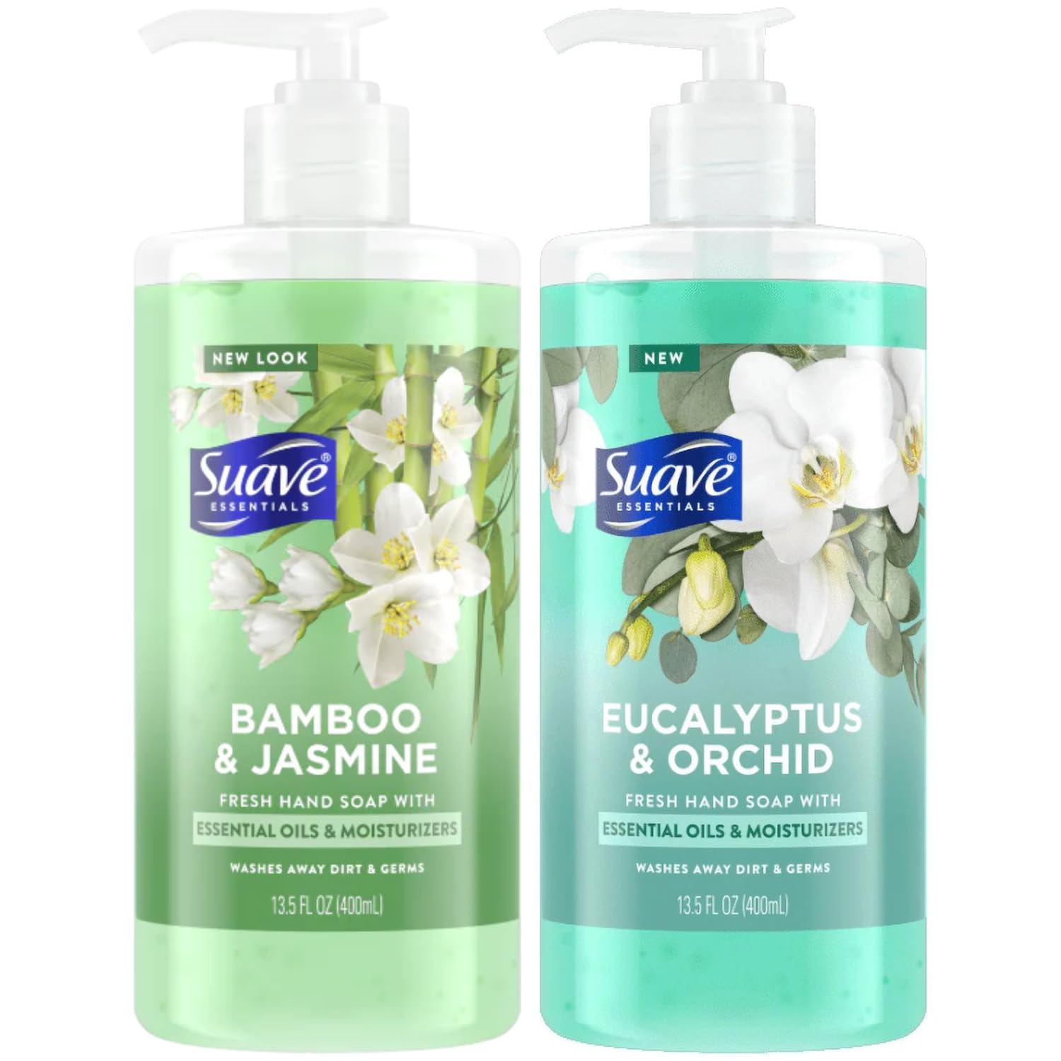 Amazon.com : Suave Hand Soap, Bamboo & Jasmine + Eucalyptus